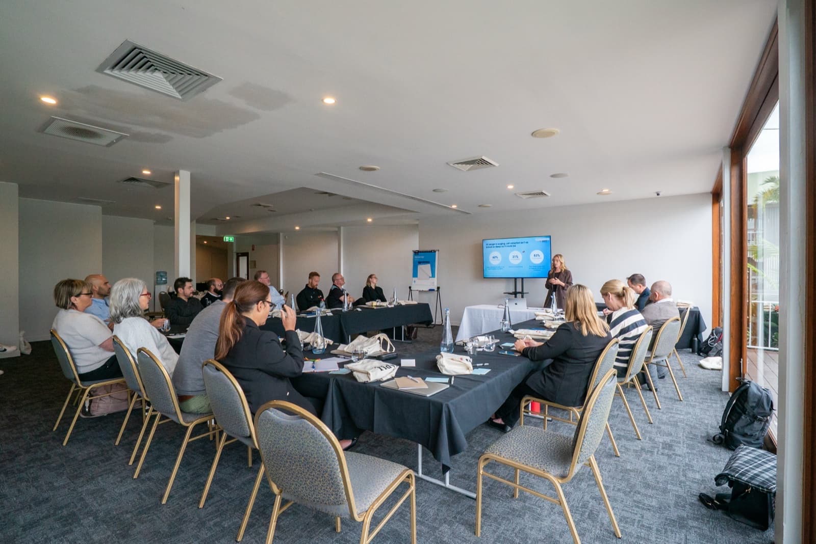 Full room presentation at the TidyHQ Sports Connect Summit