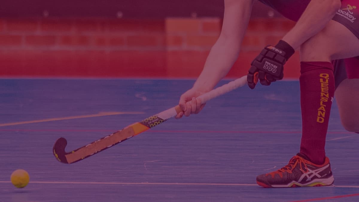 Hockey Queensland player in action
