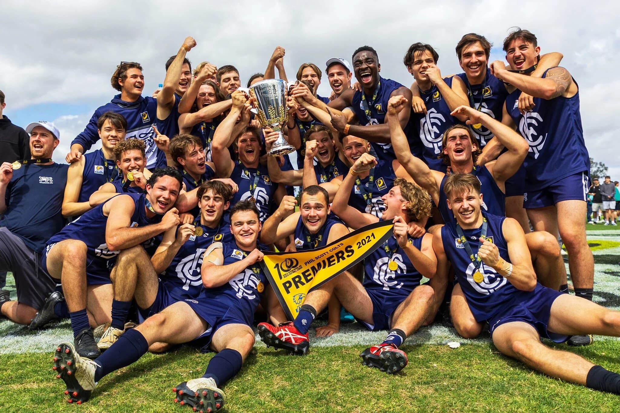Perth Football League premiership celebration